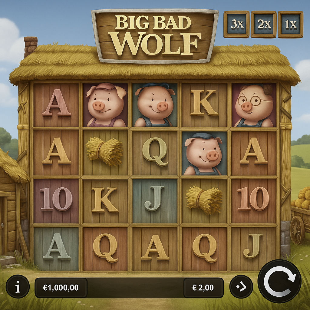 Casinia - Big Bad Wolf Slot Machine