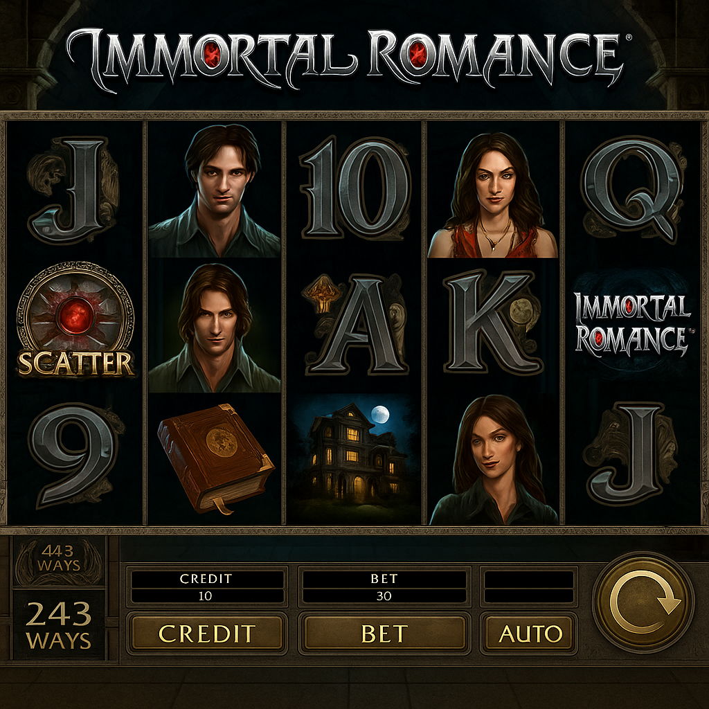 Casinia - Immortal Romance Slot Machine